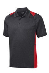 Sport-Tek® Heather Colorblock Contender Polo. ST665