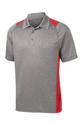 Sport-Tek® Heather Colorblock Contender Polo. ST665