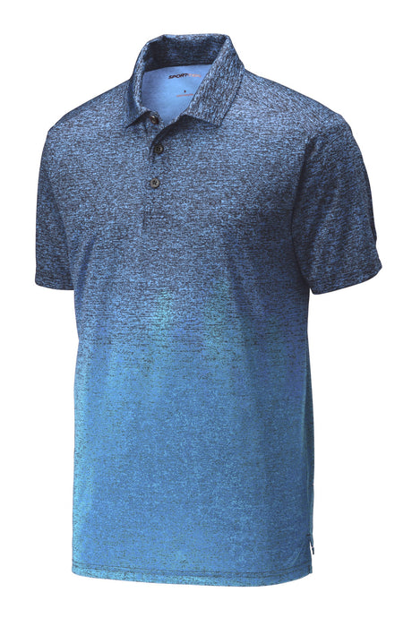 Sport-Tek ® Ombre Heather Polo. ST671 - hero