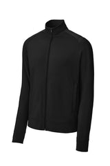 Sport-Tek® Sport-Wick® Stretch Full-Zip Cadet Jacket ST857 - hero