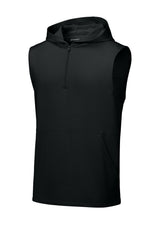 Sport-Tek® Sport-Wick® Stretch Sleeveless Hooded 1/4-Zip ST858 - hero