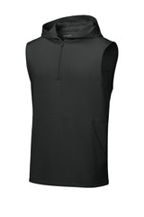 Sport-Tek® Sport-Wick® Stretch Sleeveless Hooded 1/4-Zip ST858