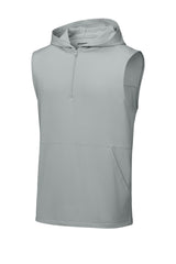 Sport-Tek® Sport-Wick® Stretch Sleeveless Hooded 1/4-Zip ST858
