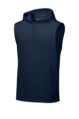 Sport-Tek® Sport-Wick® Stretch Sleeveless Hooded 1/4-Zip ST858