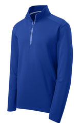 Sport-Tek® Sport-Wick® Textured 1/4-Zip Pullover. ST860