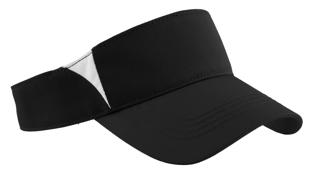 Sport-Tek® Dry Zone® Colorblock Visor. STC13 - hero