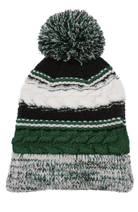 Sport-Tek® Pom Pom Team Beanie. STC21 - hero