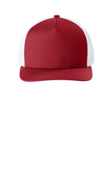 Sport-Tek® Stretch-Tek 5-Panel Trucker Cap STC75