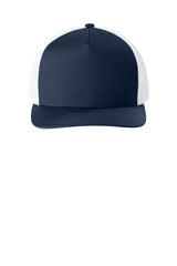 Sport-Tek® Stretch-Tek 5-Panel Trucker Cap STC75