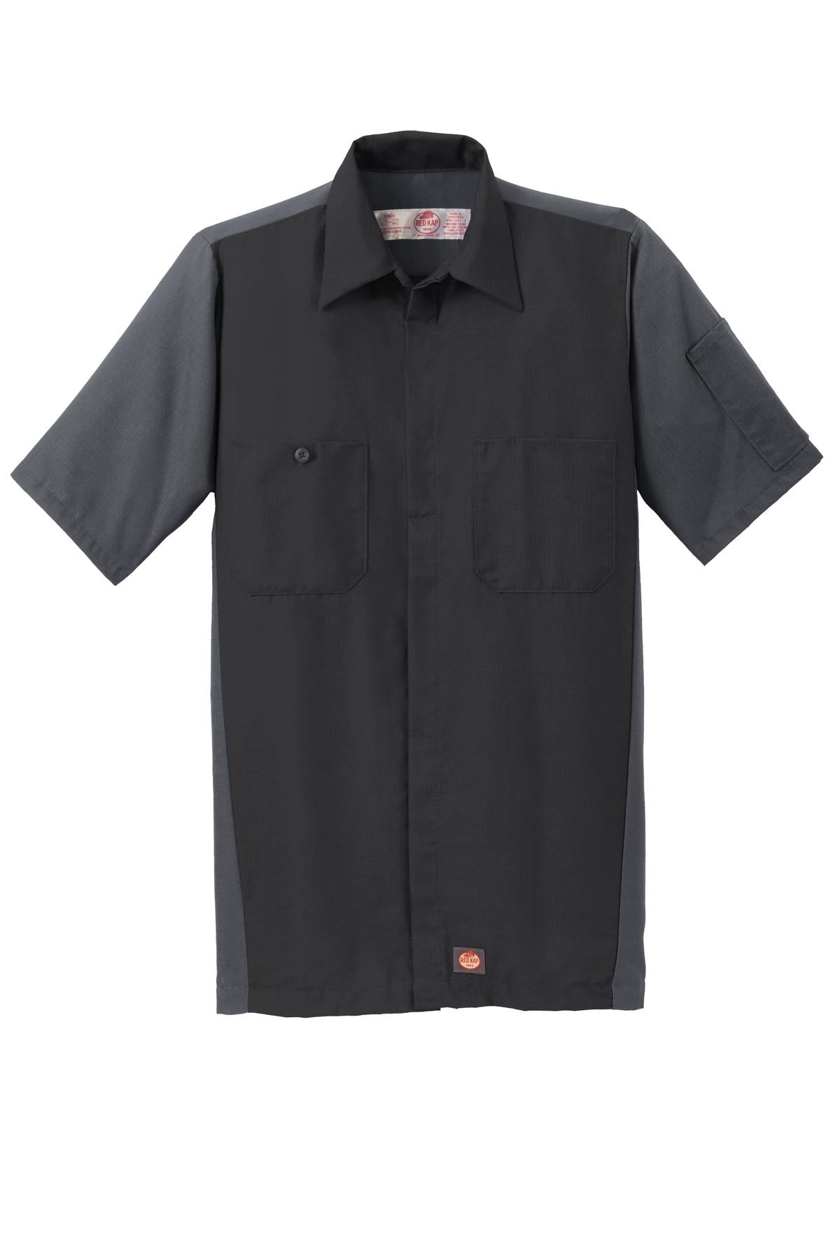 Red Kap® Short Sleeve Ripstop Crew Shirt. SY20