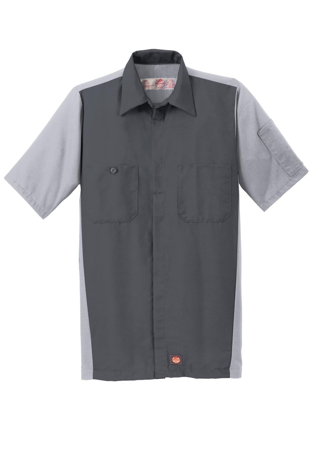 Red Kap® Short Sleeve Ripstop Crew Shirt. SY20