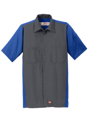 Red Kap® Short Sleeve Ripstop Crew Shirt. SY20 - hero