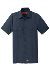 Red Kap® Short Sleeve Solid Ripstop Shirt. SY60