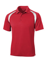 Sport-Tek® Dry Zone® Colorblock Raglan Polo. T476