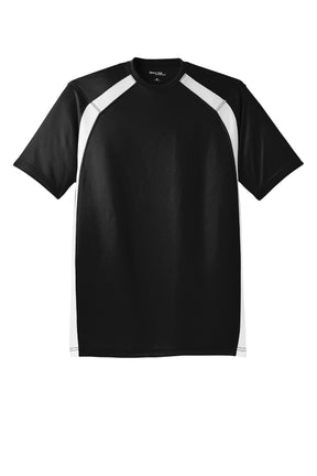 Sport-Tek® Dry Zone® Colorblock Crew. T478 - hero