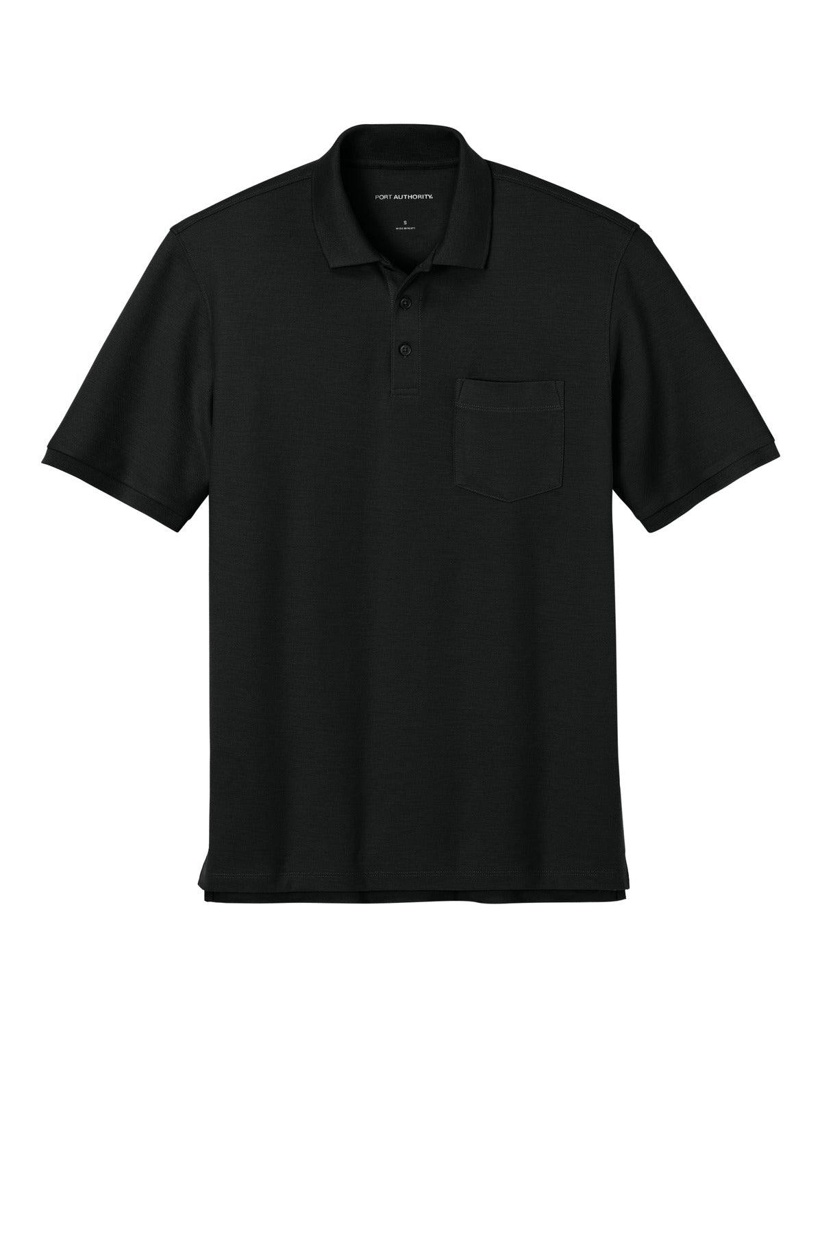Port Authority® Tall Wearever Signature Pique Pocket Polo TLK200P - hero