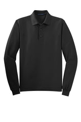 Port Authority® Tall Silk Touch Long Sleeve Polo. TLK500LS - hero