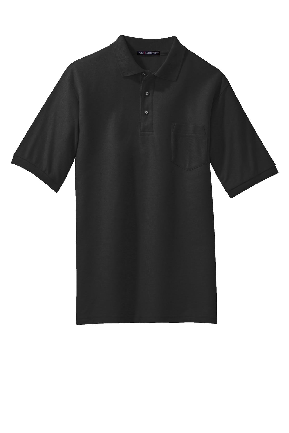 Port Authority® Tall Silk Touch Polo with Pocket. TLK500P - hero
