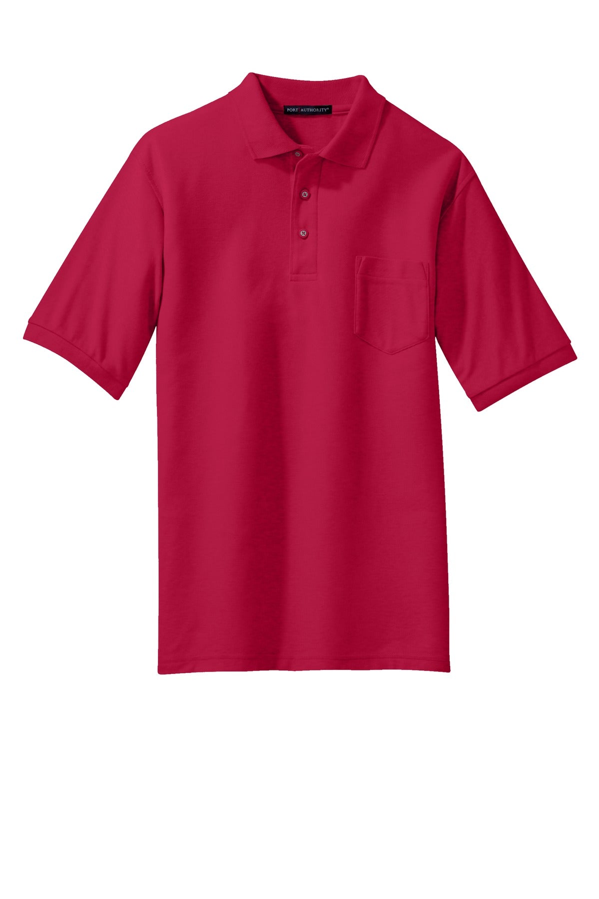 Port Authority® Tall Silk Touch Polo with Pocket. TLK500P