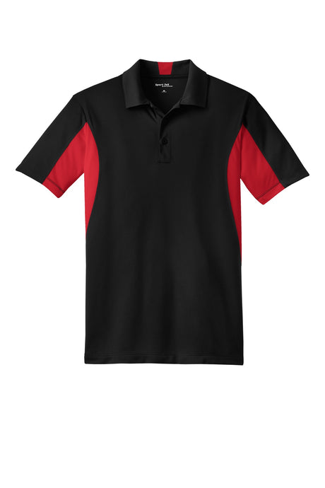 Sport-Tek® Tall Side Blocked Micropique Sport-Wick® Polo. TST655 - hero