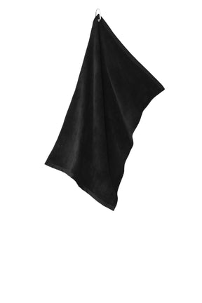 Port Authority® Grommeted Microfiber Golf Towel. TW530 - hero