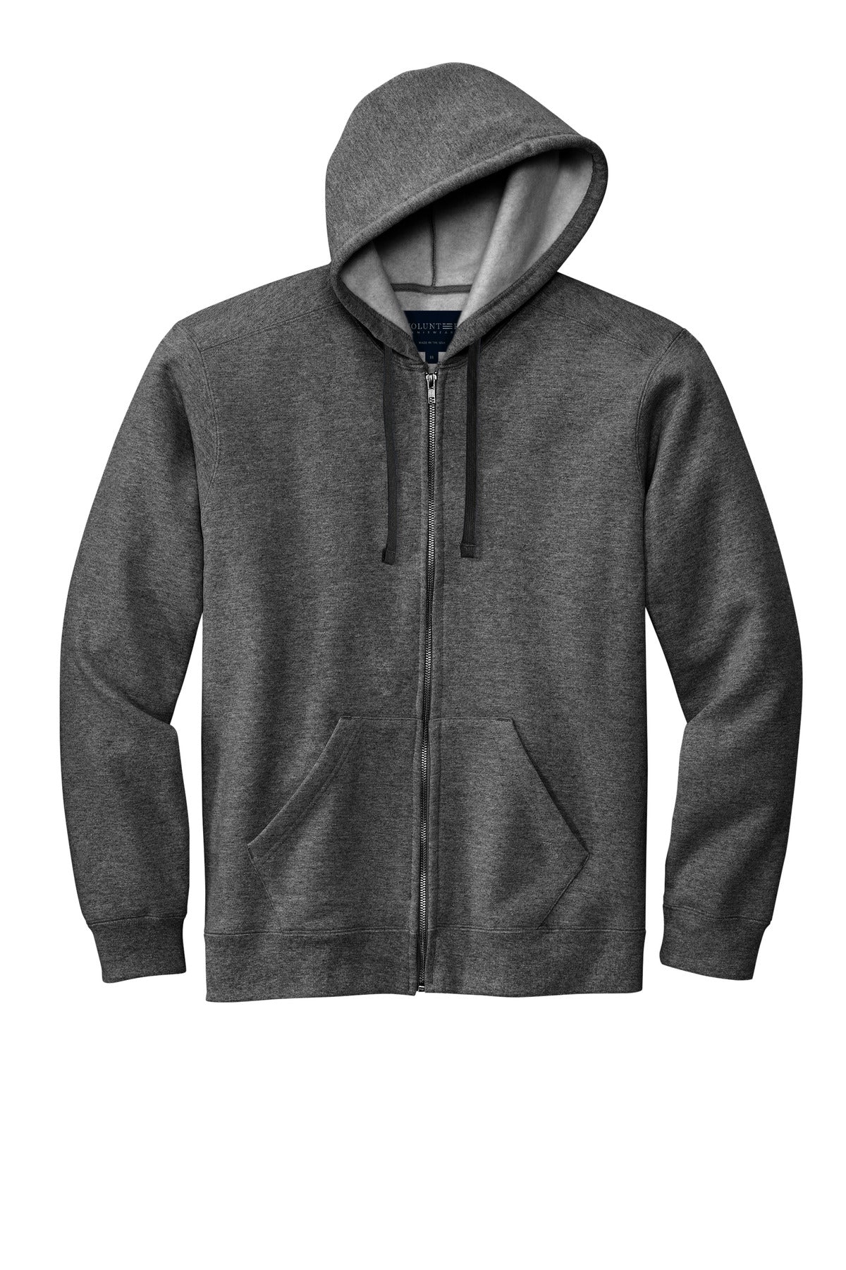 Volunteer Knitwear Chore Fleece Full-Zip Hoodie VL130ZH - hero
