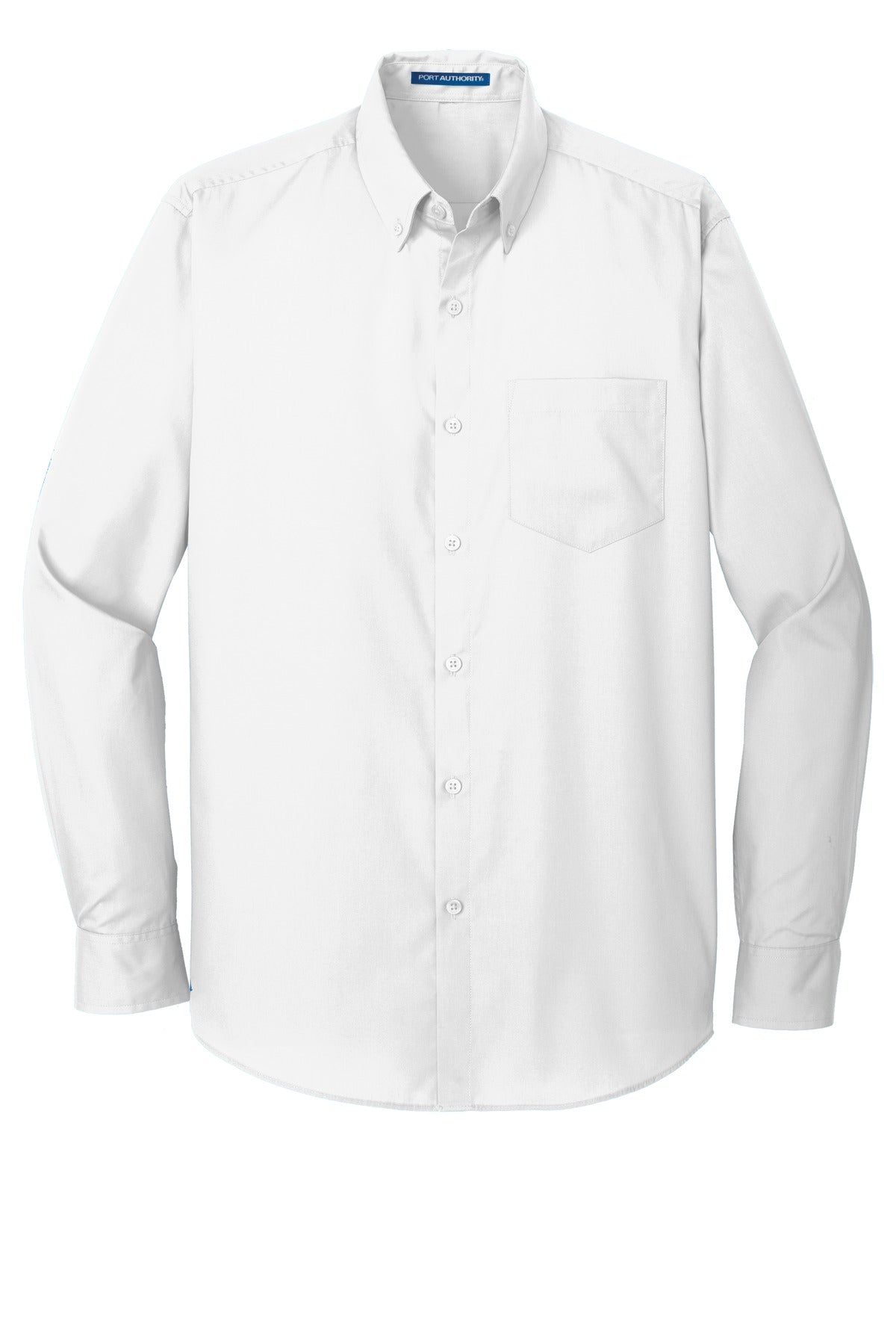 Port Authority® Long Sleeve Carefree Poplin Shirt. W100