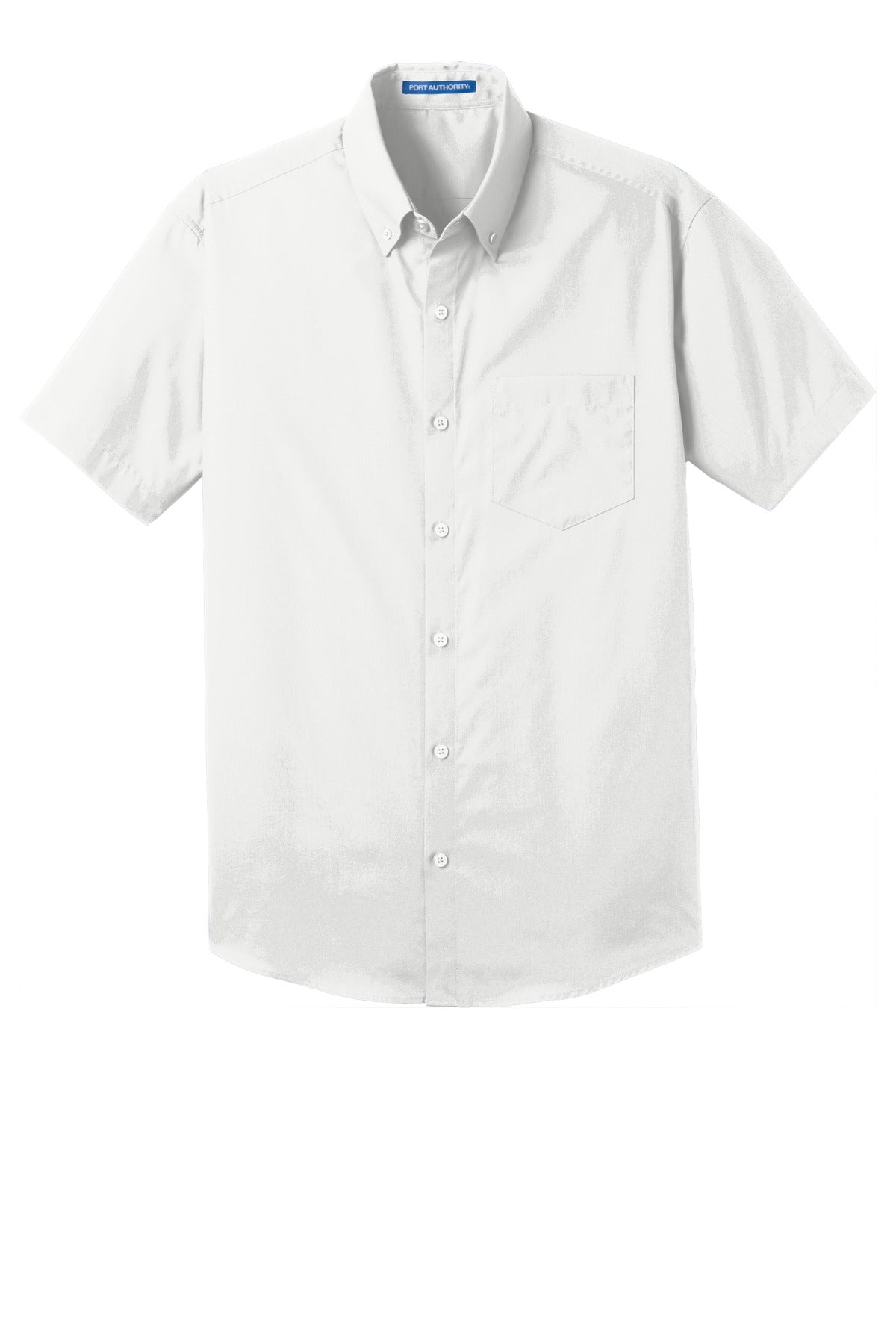 Port Authority® Short Sleeve Carefree Poplin Shirt. W101