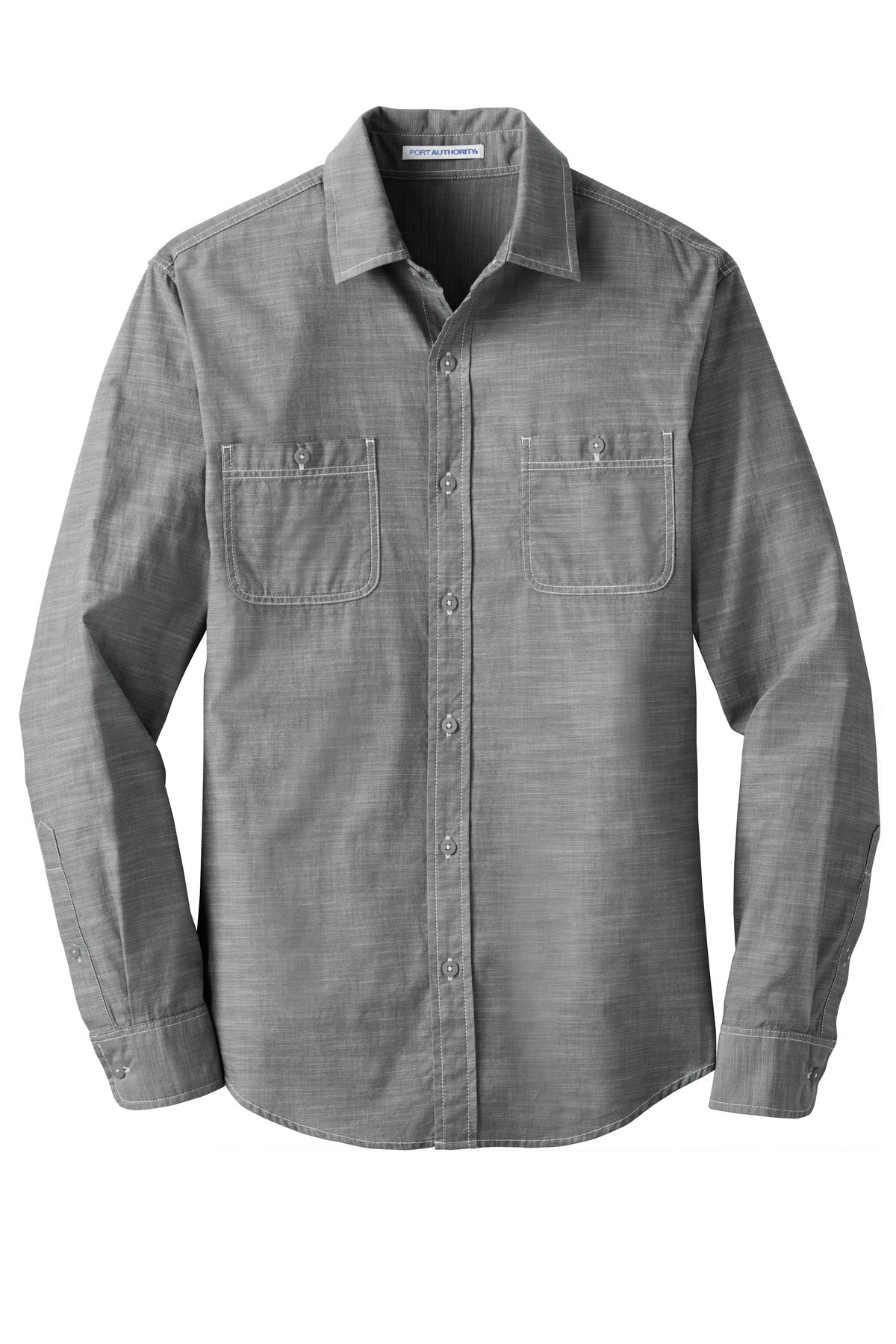 Port Authority® Slub Chambray Shirt. W380 - hero