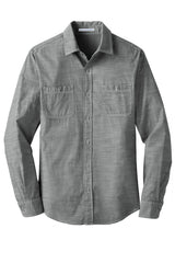 Port Authority® Slub Chambray Shirt. W380 - hero