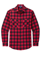 Port Authority® Plaid Flannel Shirt. W668