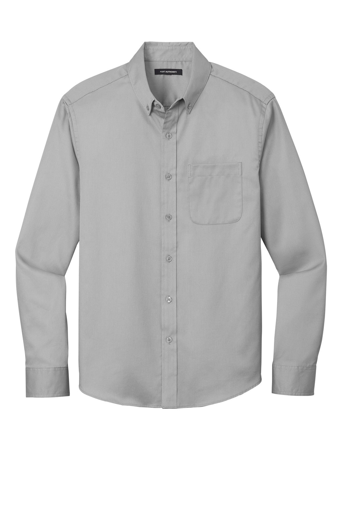 Port Authority® Long Sleeve SuperPro React Twill Shirt. W808