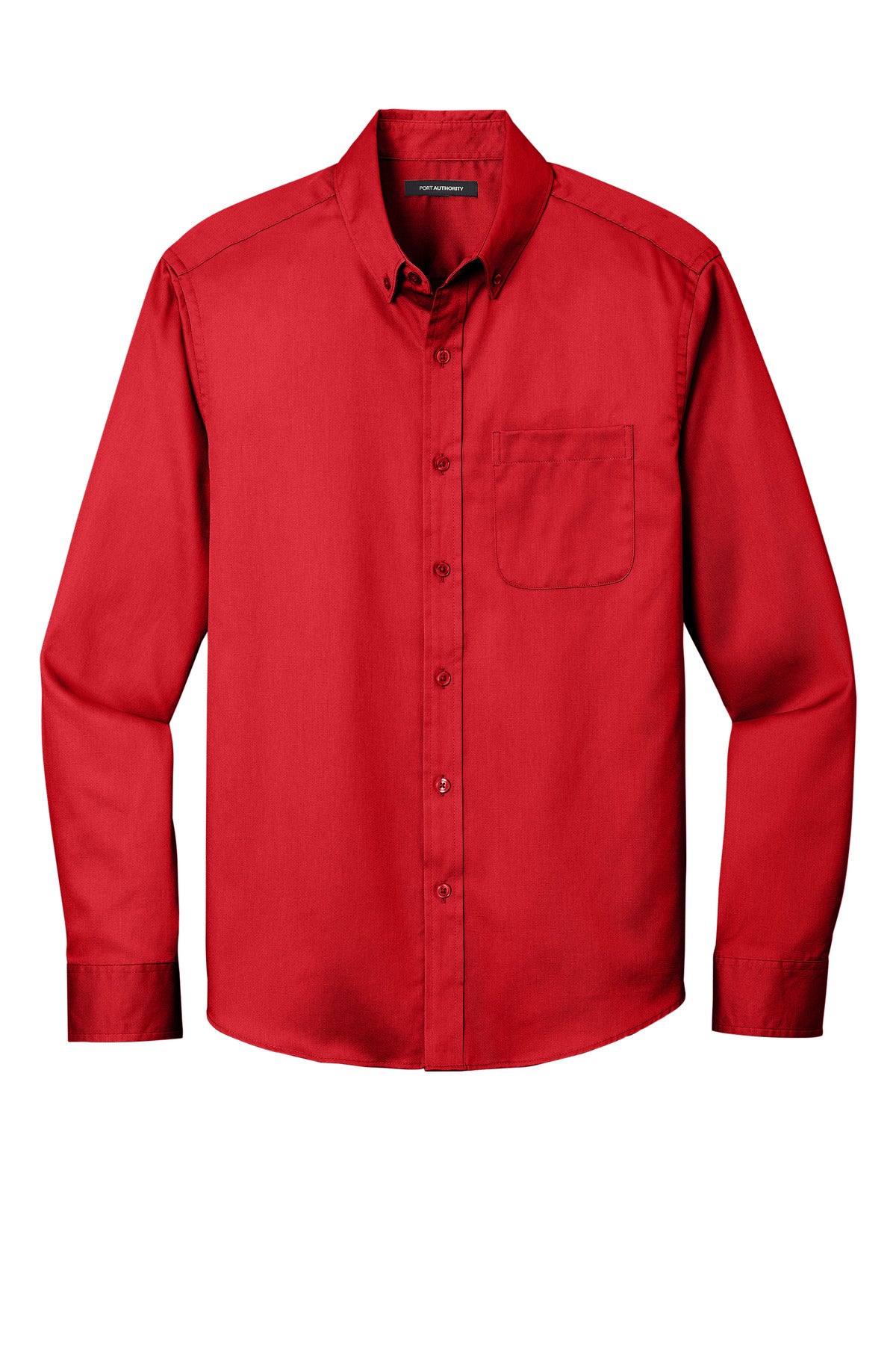 Port Authority® Long Sleeve SuperPro React Twill Shirt. W808