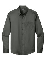 Port Authority® Long Sleeve SuperPro React Twill Shirt. W808