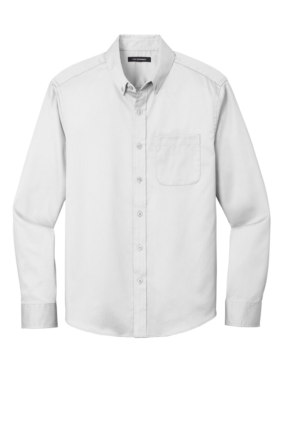 Port Authority® Long Sleeve SuperPro React Twill Shirt. W808