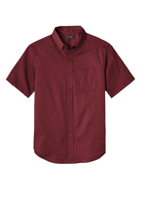Port Authority® Short Sleeve SuperPro React Twill Shirt. W809 - hero
