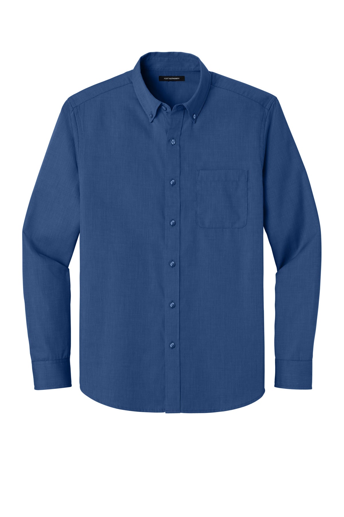 Port Authority® Long Sleeve Nailhead Easy Care Shirt W816
