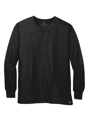Wink® Unisex WorkFlex Snap-Front Scrub Jacket WW3080 - hero