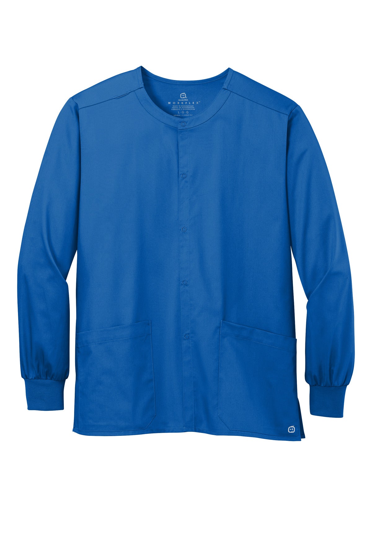 Wink® Unisex WorkFlex Snap-Front Scrub Jacket WW3080