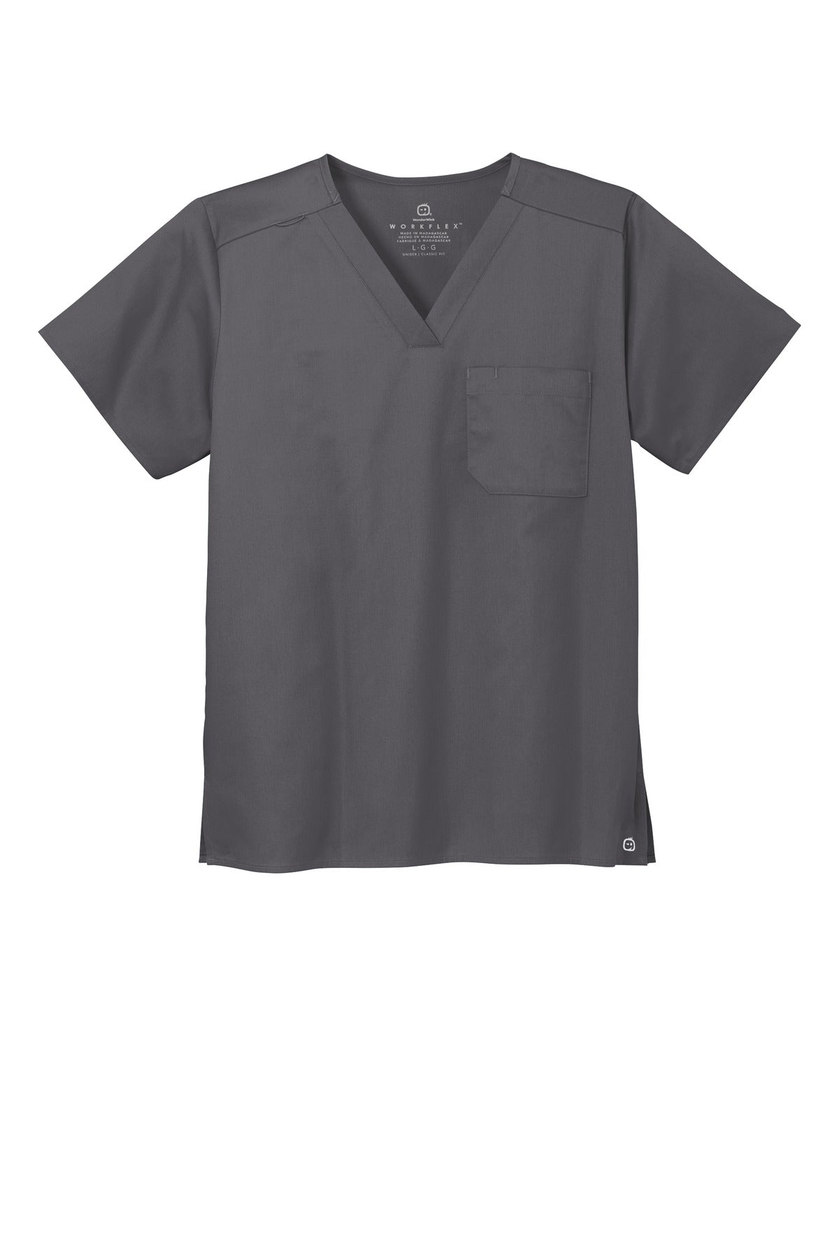 Wink® Unisex WorkFlex Chest Pocket V-Neck Top WW3160