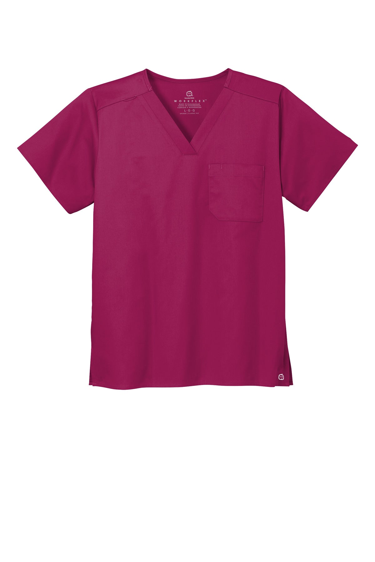 Wink® Unisex WorkFlex Chest Pocket V-Neck Top WW3160