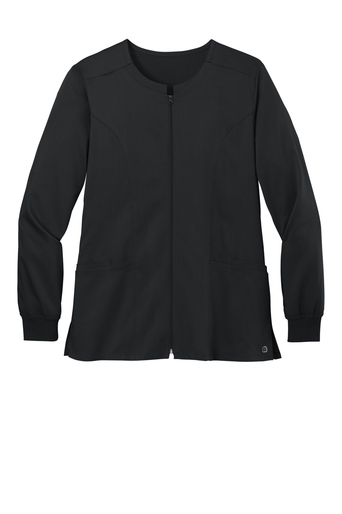 Wink® Women's Premiere Flex Full-Zip Scrub Jacket WW4088 - hero