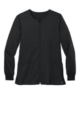 Wink® Women's Premiere Flex Full-Zip Scrub Jacket WW4088 - hero