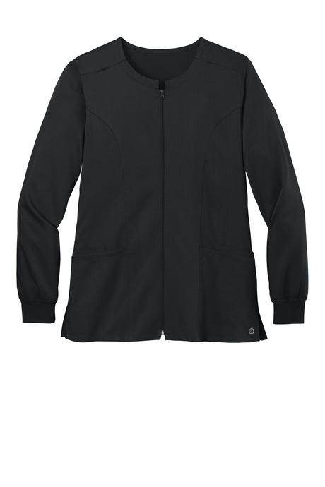 Wink® Women's Premiere Flex Full-Zip Scrub Jacket WW4088 - hero
