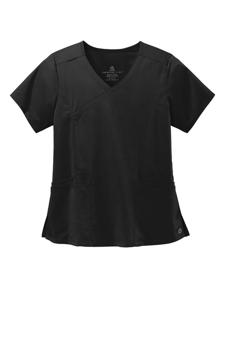 Wink® Women's Premiere Flex Mock Wrap Top WW4268 - hero