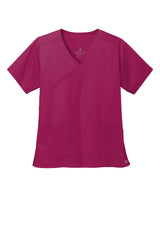 Wink® Women's WorkFlex Mock Wrap Top WW4760
