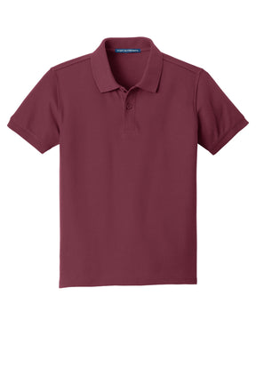 Port Authority® Youth Core Classic Pique Polo. Y100 - hero