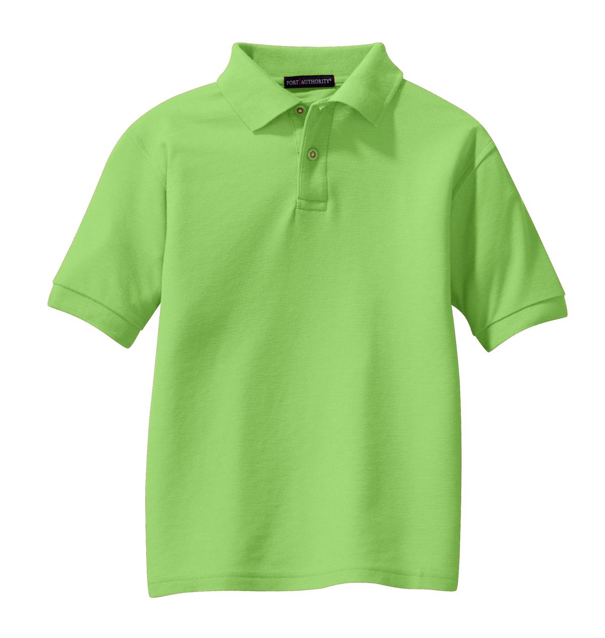 Port Authority® Youth Silk Touch Polo. Y500