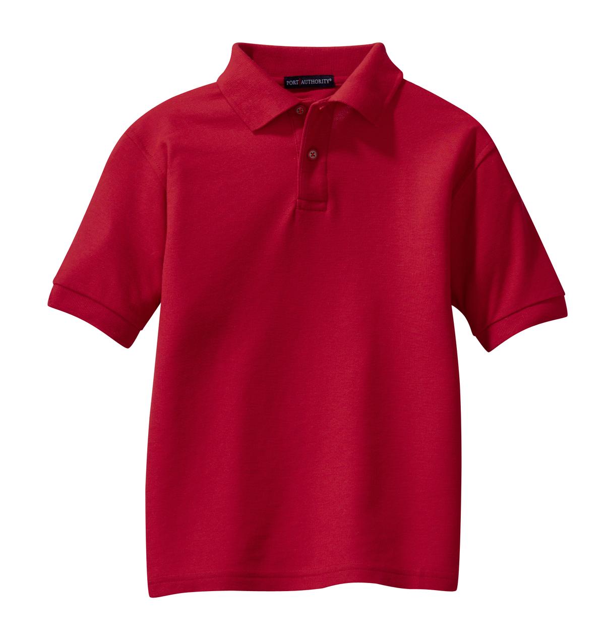 Port Authority® Youth Silk Touch Polo. Y500