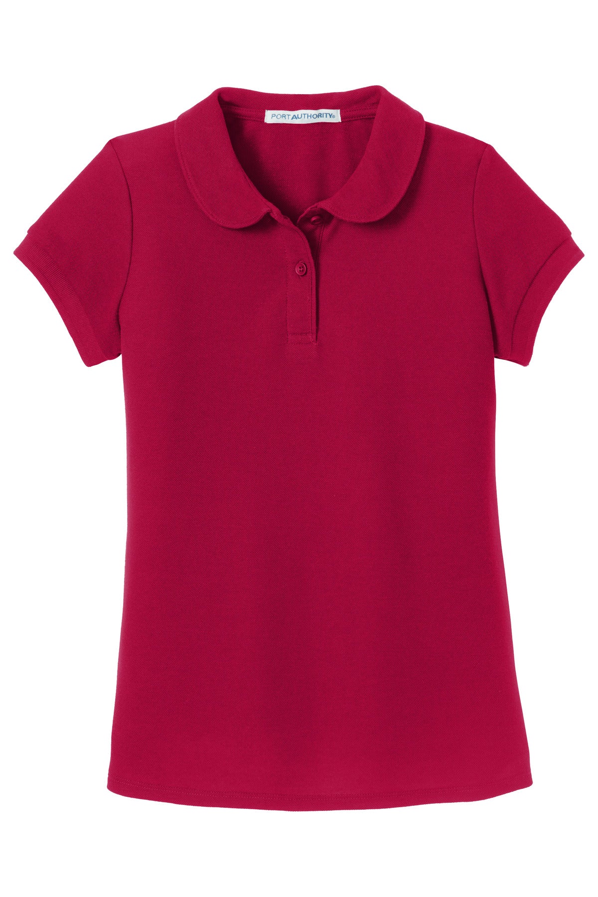 Port Authority® Girls Silk Touch Peter Pan Collar Polo. YG503